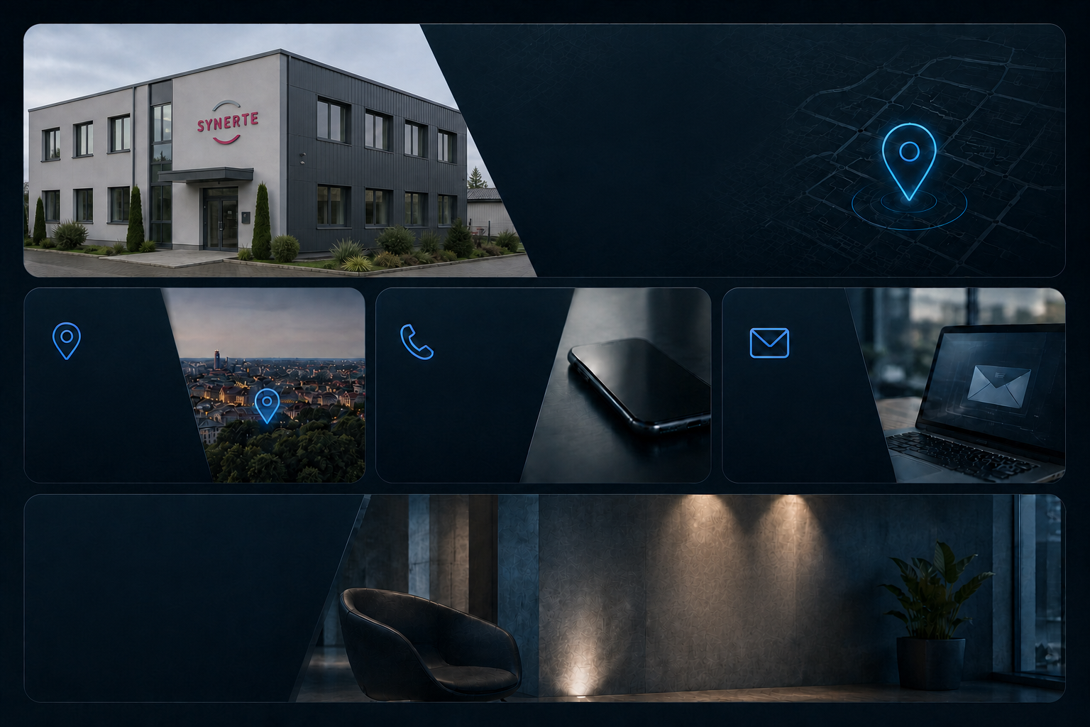 Kontakt i lokalizacja Synerte oraz kariera