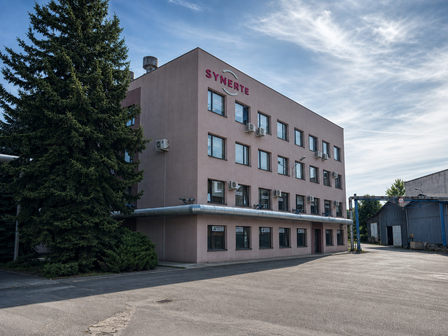 Rzeczywisty budynek SYNERTE w Rzeszowie